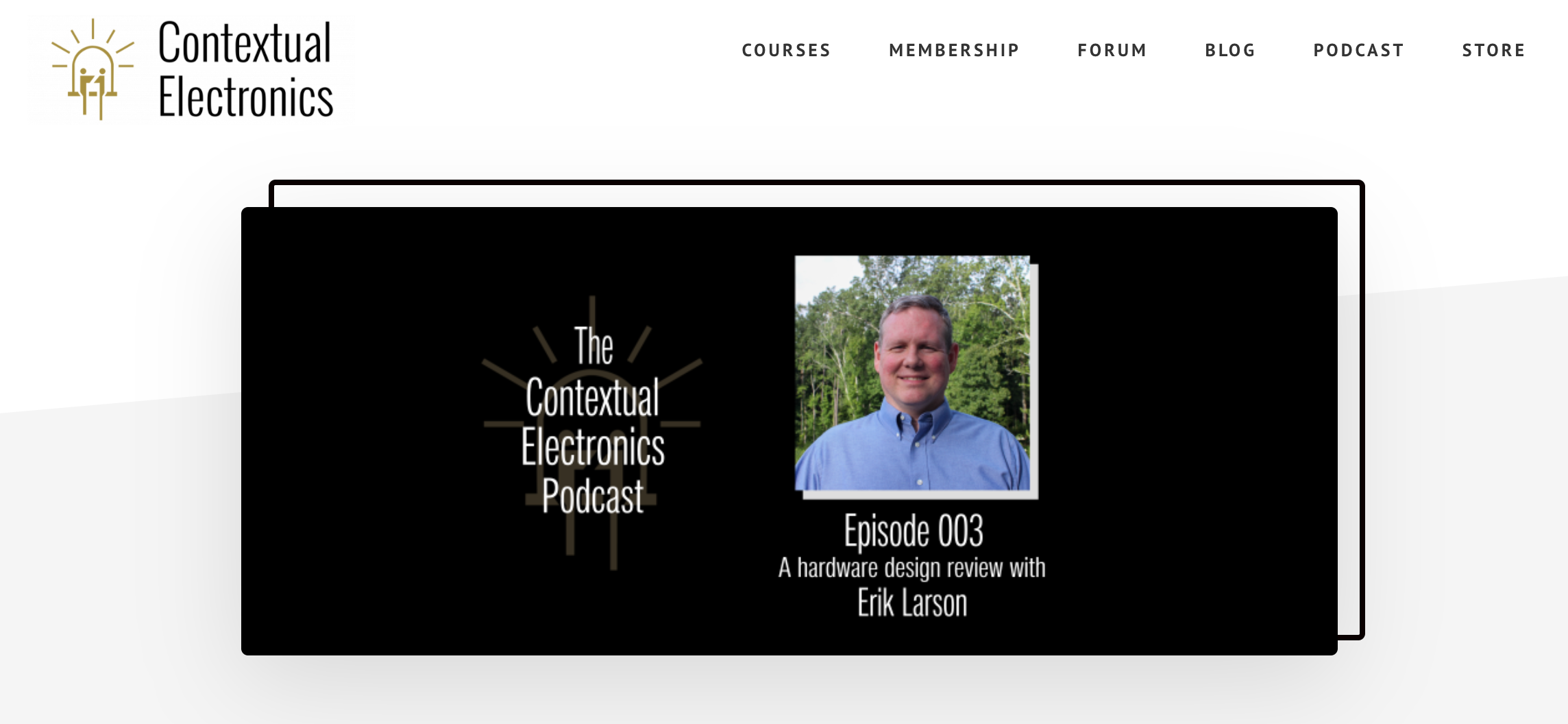 Contextual Electronics Podcast